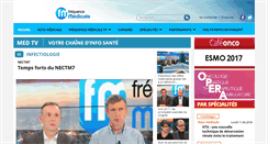 Desktop Screenshot of frequencemedicale.com